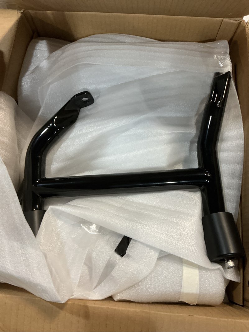 Condition photo showing New/Like New for mokitdora 2023-2025 street glide road glide saddlebag guard rear crash bars for harley flhxse fltrxse flhx fltrx fltrxstse tip-over rail mount bracket support, black