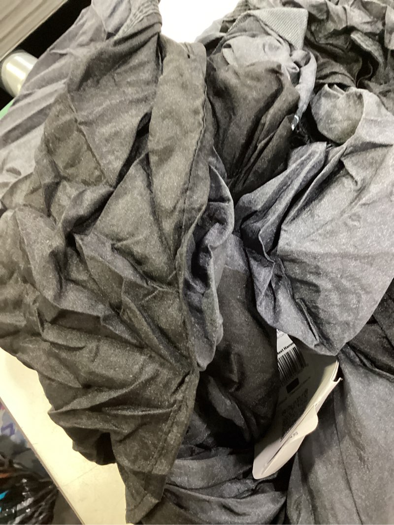 Condition photo showing Good Condition for elk single hammock with tree straps - lightweight parachute nylon for outdoor adventures (black/gray, single) 1
