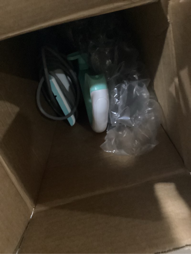 Condition photo showing As Is for Shark Steam Mop with 2 Machine Washable Dirt Grip Pads, Removable Water Tank, Lightweight, Steam Cleaner for sealed Hard Floors, Marble, Stone, Hardwood, Tile, Laminate, White/Seafoam, S1000
