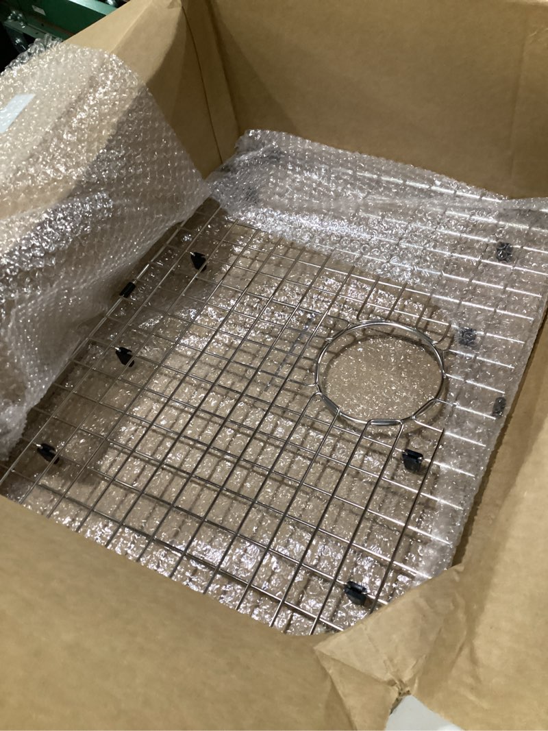 Condition photo showing Good Condition for starstar kitchen sink bottom grid, stainless steel, 22 x 17
