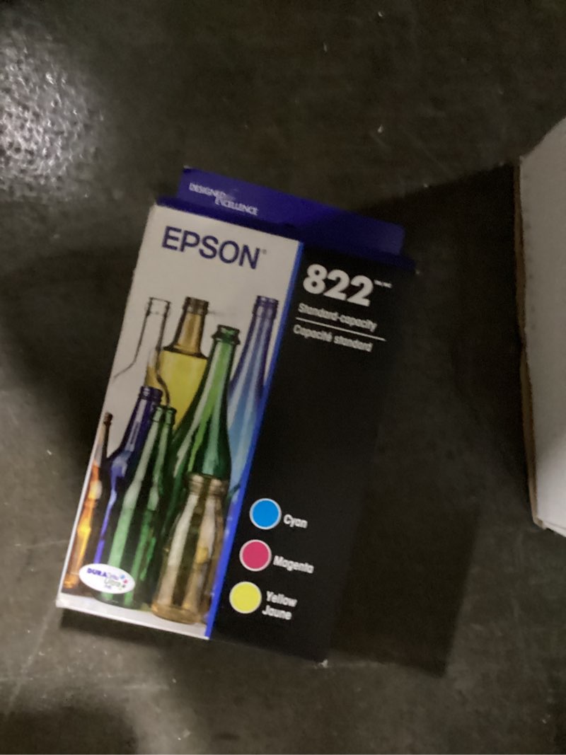 Condition photo showing Good Condition for epson 822 durabrite ultra ink standard capacity color cartridge combo pack (t822520-s) works with workforce pro wf-3820, wf-3823, wf-4820, wf-4830, wf-4833, wf-4834
