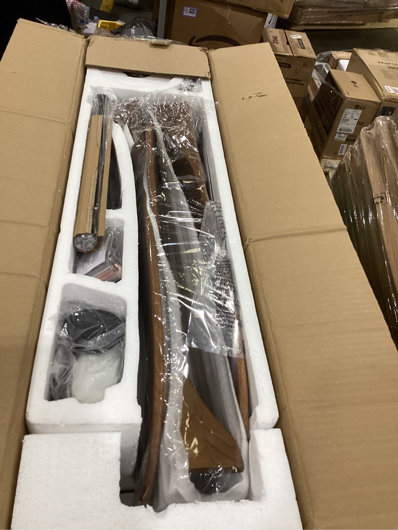 Condition photo showing Good Condition for 60 inch Ceiling Fan Without Light, Ceiling Fan no Light with Remote Control and Quiet DC Motor, Outdoor Fans for Patios Without Lights, Solid Wood 3 Blades,ETL Listed-Dark Walnut