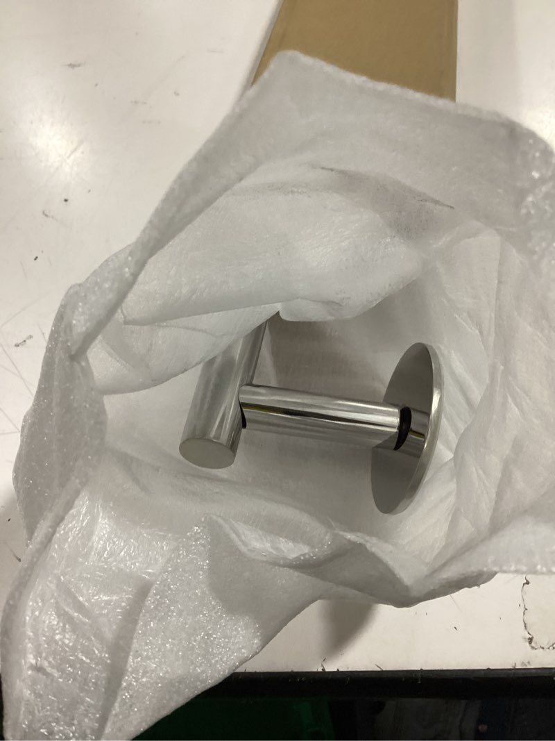 Condition photo showing Good Condition for polished chrome towel bars, acglbauric 23.6-inch towel racks for bathroom or kitchen wall-mounted, sus304 stainless steel towel rod,easy install no drill bathroom furniture chrome 23.6 inch