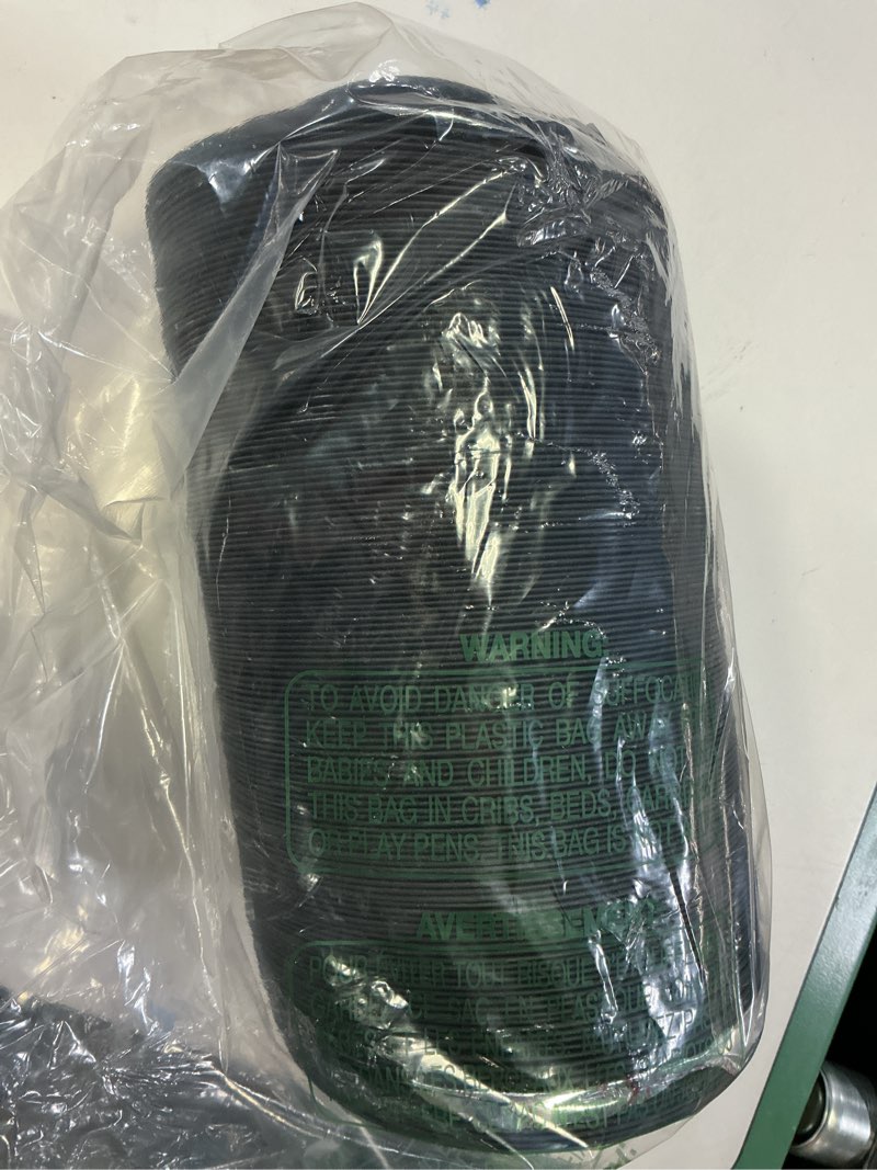 Condition photo showing Good Condition for 6 Inch Flexible Ducting Hose 16 Feet Black Aluminum Ducting -4 Layer Protection Dryer Vent Hose for HVAC Heating Cooling Ventilation and Exhaust, 2 Clamps Included 6 inch × 16ft