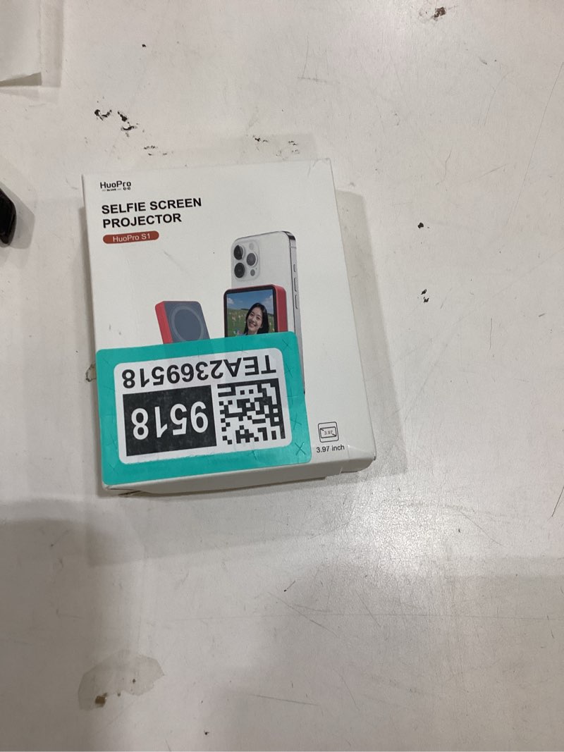 Condition photo showing New/Like New for Vlog Selfie Monitor Screen for iPhone Android, HuoPro S1 Magnetic Wireless Back Camera Monitor with Shutter 3 Level Brightness 4K/60fps Rear Camera Screen Pink-Valentines Day Gifts for Her Girlfriend