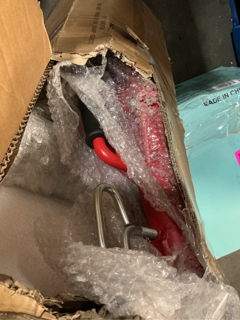 Condition photo showing Good Condition for 28-52 Inch V Head Pipe Jack Stand, Adjustable Height, 2500 Lb Load Capacity, Heavy Duty Carbon Steel Body, Steel Jack Stands with Portable Folding Legs