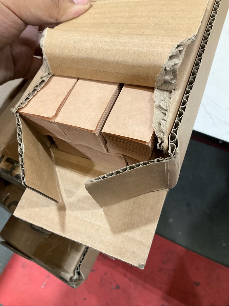 Condition photo showing Good Condition for changshade 6-pack pleated paper temporary shades light filtering cut to size temporary paper blinds for indoor windows of office, bedroom, bathroom, living room, 48" w x 72" h, brown brown 48" x 72"-6pc