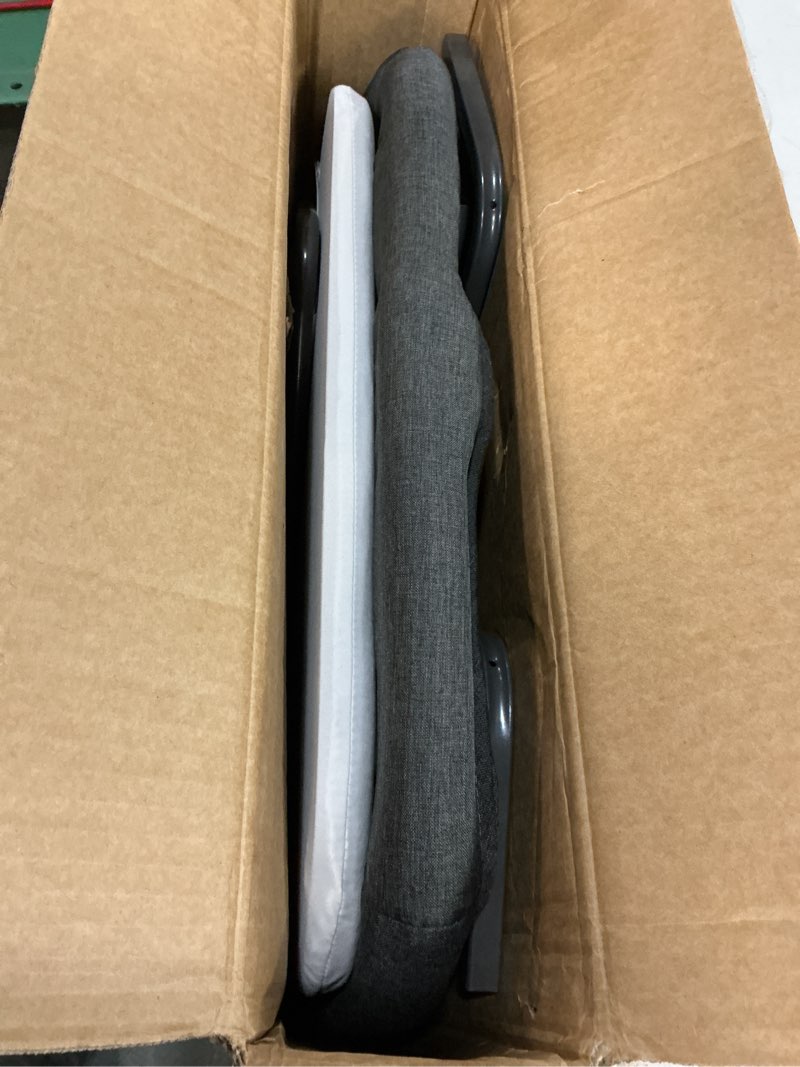 Condition photo showing Good Condition for larex baby bassinet, 3 in 1 bassinets bedside sleeper crib sleeper for newborn, portable crib adjustable 7 height bedside bassinet with mattress and movable wheels?breathable mattress&mesh(dark grey) dark gray