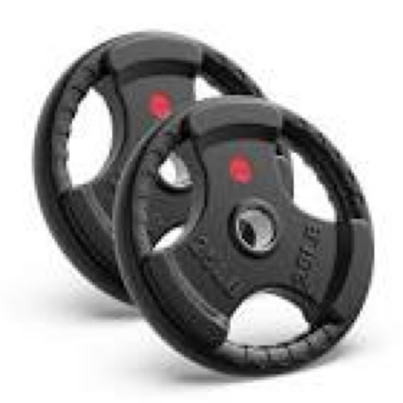 BalanceFrom Classic Cast Iron Weight Plates, 2 X 25 lb