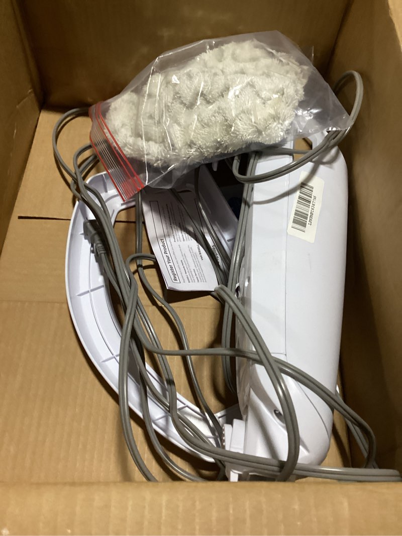 Condition photo showing As Is for Bissell Power Fresh Steam Mop with Natural Sanitization, Floor Steamer, Tile Cleaner, and Hard Wood Floor Cleaner with Flip-Down Easy Scrubber, 1940A PowerFresh Steam Mop