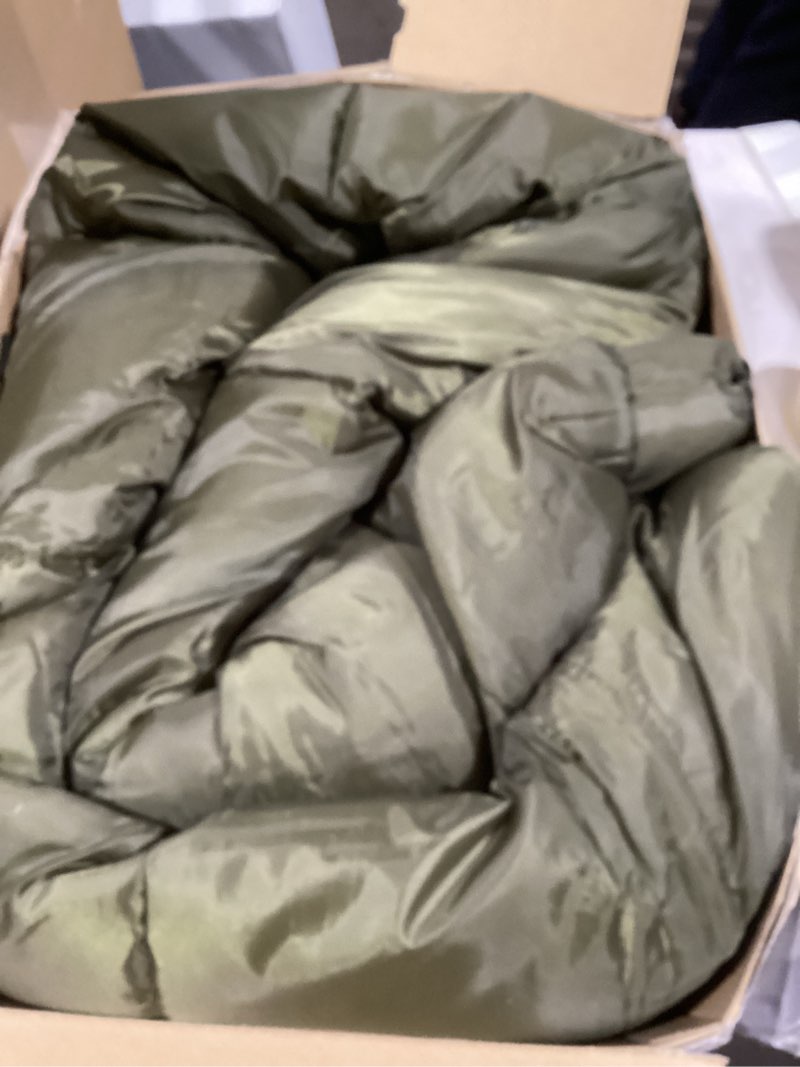Condition photo showing Good Condition for Teton Celsius XXL Sleeping Bag, Cold Weather Sleeping Bags for Adults and Kids, Camping Made Easy and Warm. Compression Sack Included, 35F, 25F, 0F, 20F Degree Green (right zip) Xxl 0f