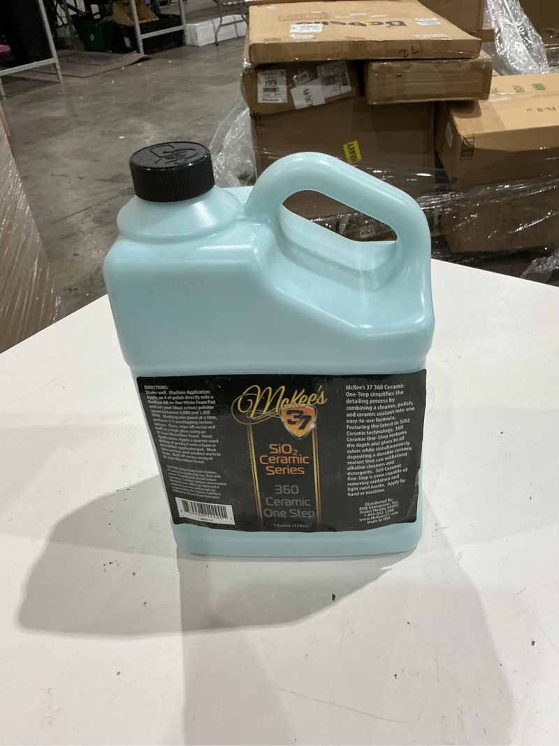 Condition photo showing Good Condition for 360 ceramic one step | polish, swirl remover & ceramic coating one-step polish sealer, 128 fl oz 128 fl. oz.