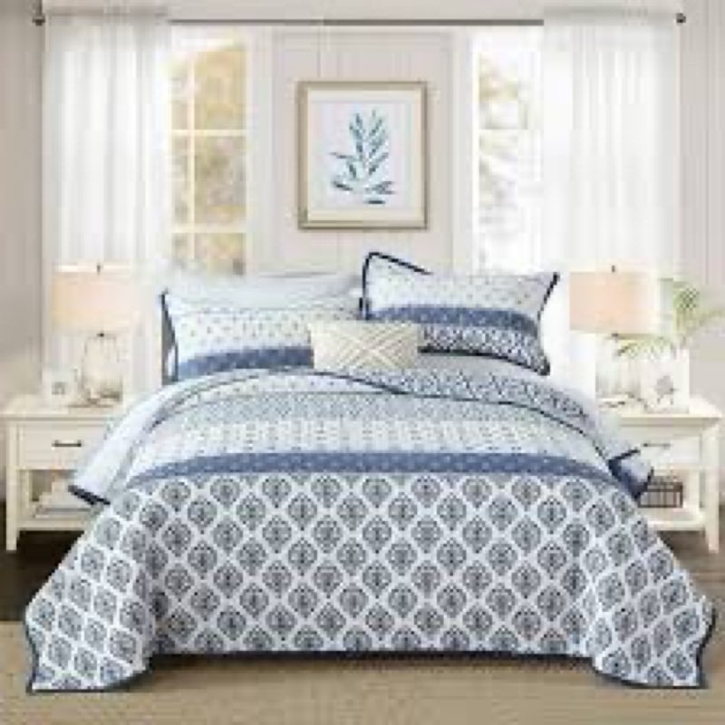 Dintszyayue king size quilt..n quilts with 2 pillowcases 