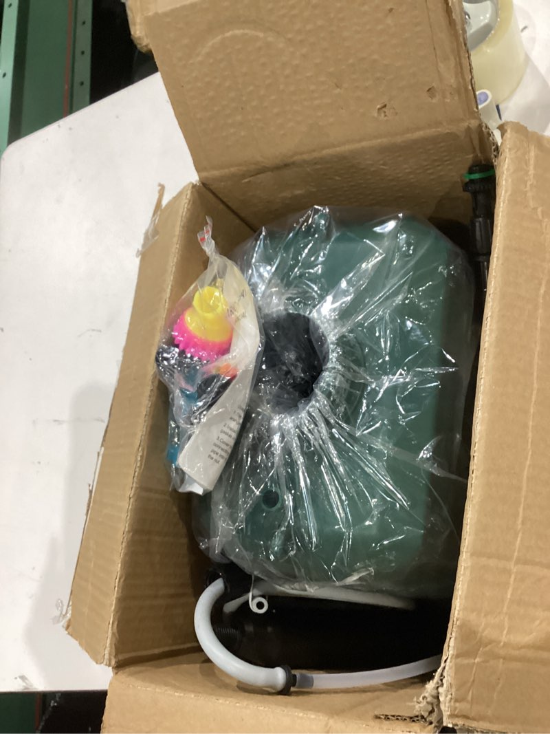 Condition photo showing Good Condition for 1.35 gallon electric garden sprayer rechargeable 3 mist nozzles retractable handle