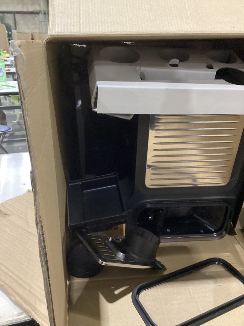 Condition photo showing As Is for Ninja Luxe Café Premier Series 3-in-1 Espresso, Coffee and Cold Brew Machine Stainless Steel: Barista System, Frother
