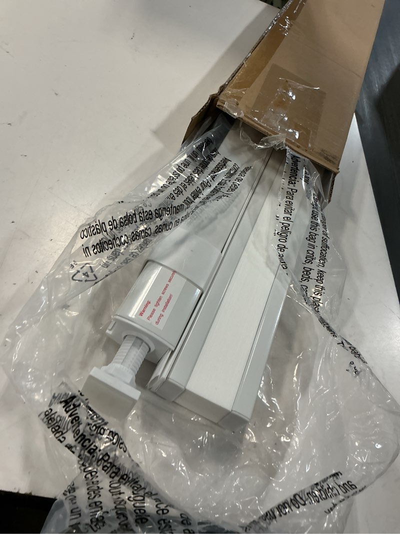 Condition photo showing Good Condition for lazblinds no tools no drill cordless cellular shades, top down bottom up (tdbu) honeycomb shades for home, light filtering thermal insulation blinds for windows, 28" w x 48" h, white light filtering - white 28" w × 48" h