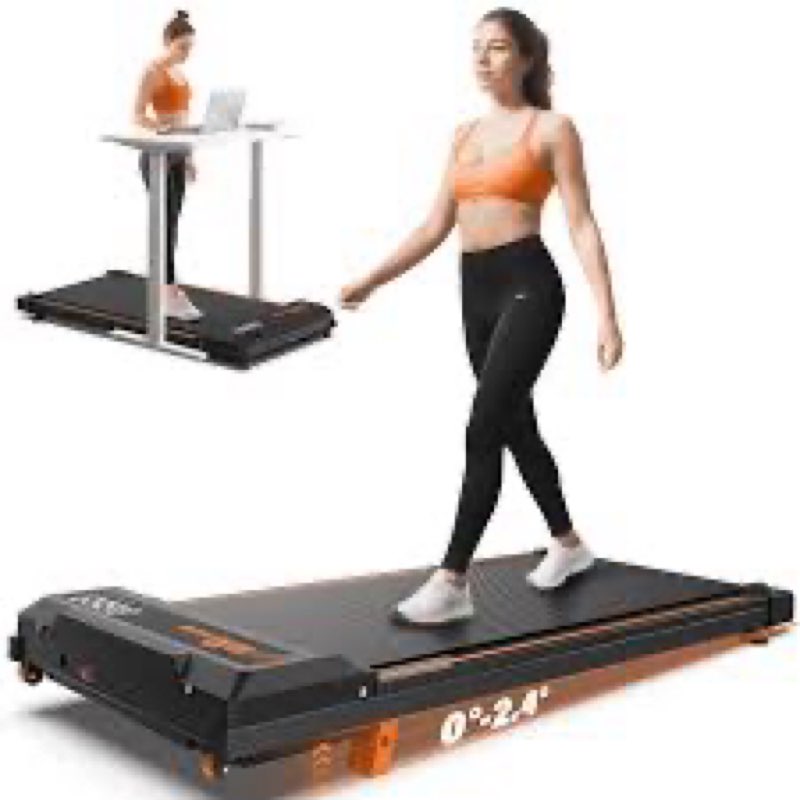 GTRACING Walking Pad with Incline, Under Desk Treadmill for Home, Portable Treadmill with Remote Con