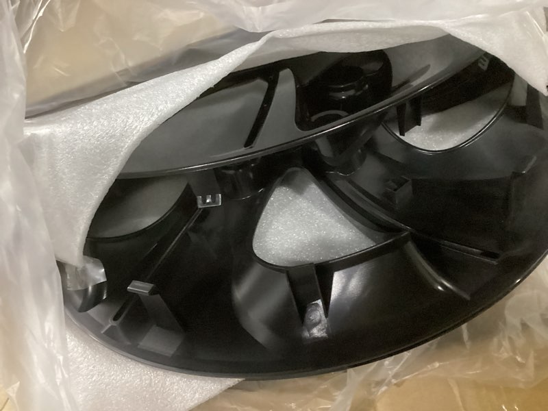 Condition photo showing Good Condition for 15 inch replacement hubcaps fit for 2006-2011 honda civic, wheel rim cover compatible with 2013-2015 honda civic 15'' steel wheel; 4 pcs (glossy black)