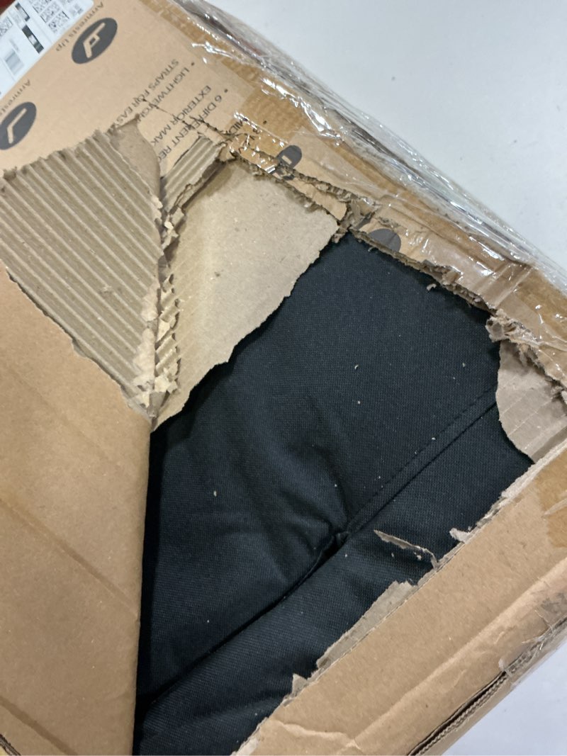 Condition photo showing Good Condition for HOPERAN Heated Stadium Seats for Bleachers with Back Support Wide Cushion, Extra Portable Bleacher Seat Foldable Stadium Chair, USB 3 Levels of Heat, Pockets for Outdoor Indoor Sports 25" Black 1pc