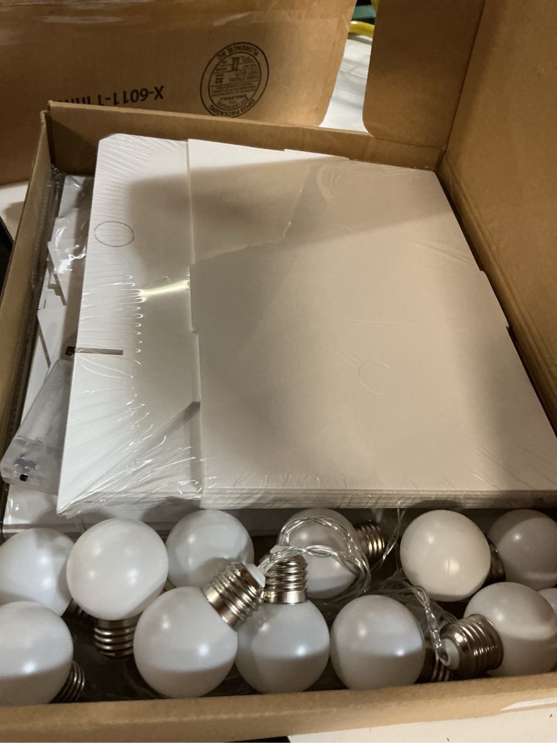 Condition photo showing New/Like New for 4ft marquee light up numbers - cool white lights up number 2 with fixed water bag, party decoration large marquee light up numbers can be used for wedding decoration, birthday party deco number 2 cool white 4ft