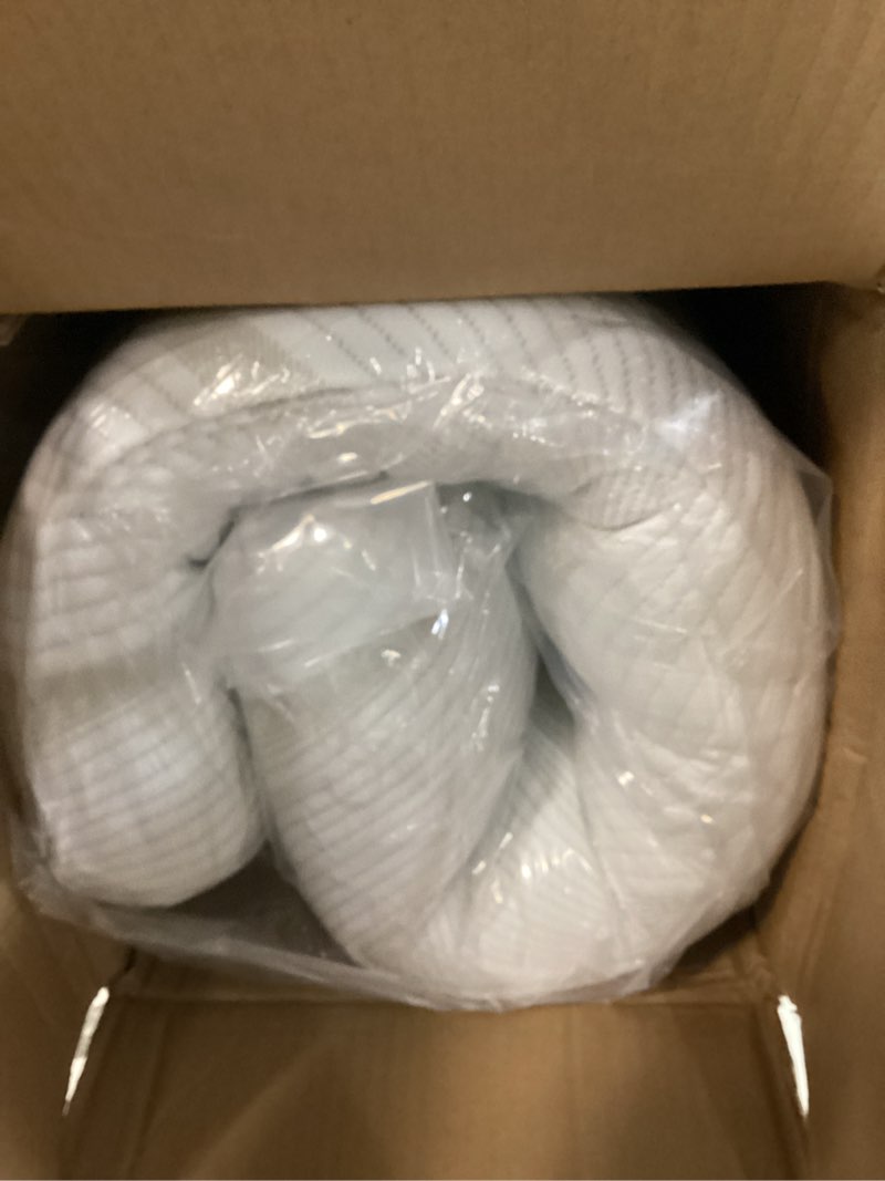 Condition photo showing Good Condition for Extra Firm Mattress Topper Twin XL Size 3 Inch, Cooling Gel+Bamboo High Density Mattress Topper with Removable Cover, Bed Topper for Pain Relief,No Smell,CertiPUR-US,79x38 Twin XL 3"- White - Extra Firm
