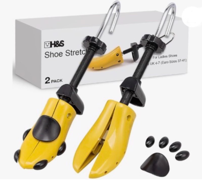 H&S Shoe Stretcher - Women's Shoe Stretchers - Shoe Tree Set - Women's Boot Expander - Shaping Trees - Shoe Stretcher for Hallux Valgus - Use with