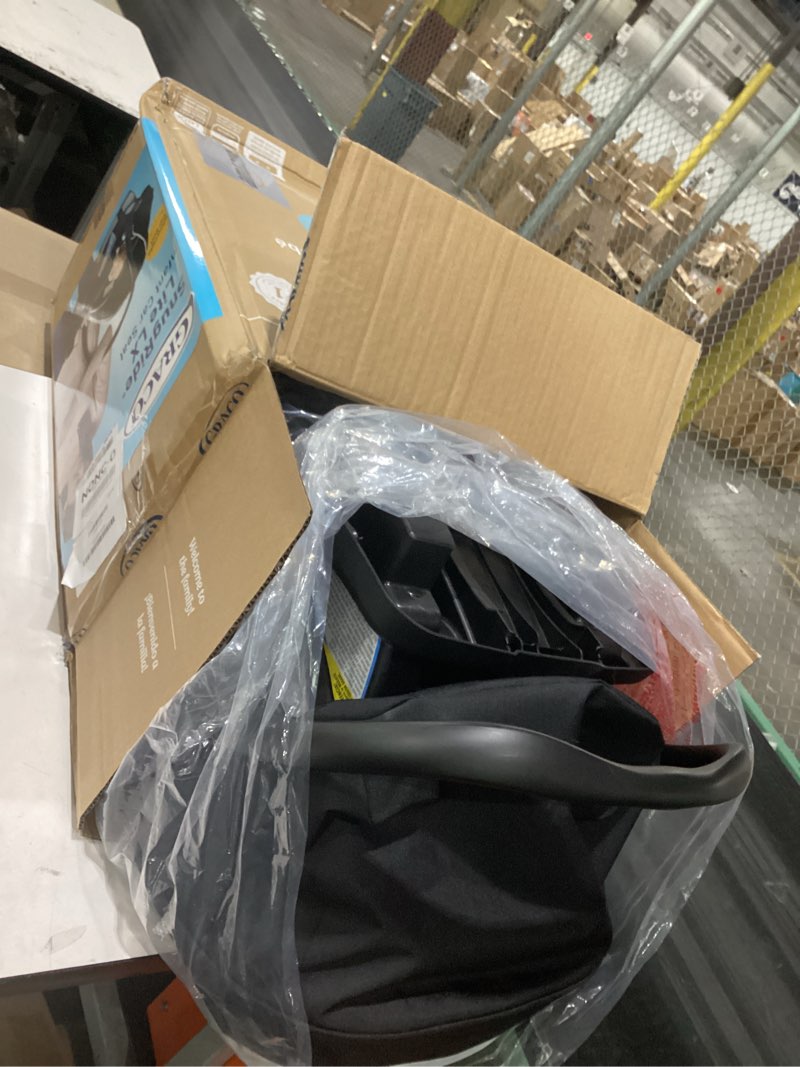 Condition photo showing Good Condition for graco® snugride lite lx infant car seat, lightweight rear-facing seat for babies 4–30 lb, 4-position adjustable base, latch installation & protectplus engineered, studio