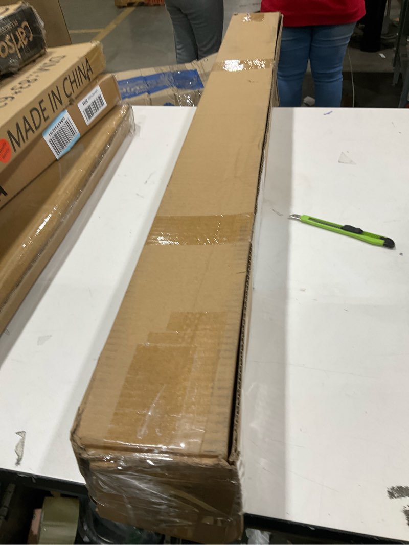 Condition photo showing Good Condition for LazBlinds No Tools No Drill Cordless Bamboo Roman Shades, Light Filtering Window Treatment, Roll Up 