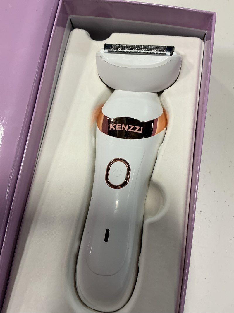 Condition photo showing Good Condition for kenzzi lady shaver rechargeable electric shaver for women, wet & dry use, water-resistant, contouring head