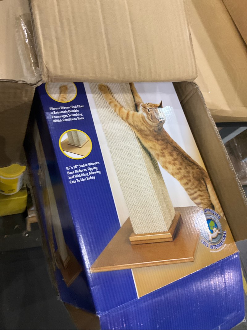 Condition photo showing Good Condition for SmartCat Pioneer Pet Ultimate Scratching Post (Beige)