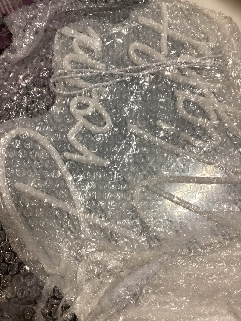 Condition photo showing New/Like New for prom night neon sign prom backdrop neon lights dance party led sign grad light up letters graduation party decorations for 2026 grad party decor gifts nxyx-ball night