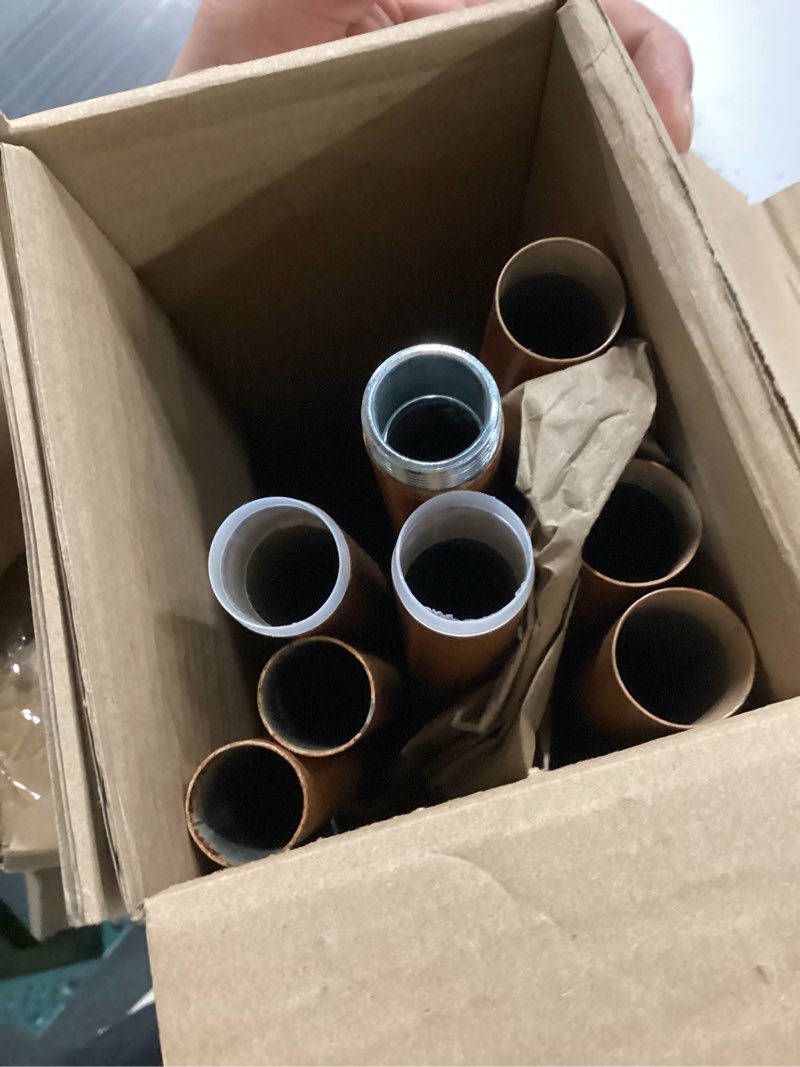 Condition photo showing Good Condition for dark brown wood curtain rods for windows 66 to 120 inch, 1'' adjustable heavy duty curtain rod?vintage imitation wood decorative drapery rods with pumpkin finials for bedroom living room ?1 pack?36 - 120'' dark brown wood