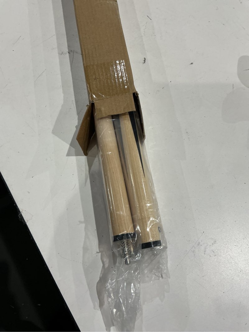 Condition photo showing Good Condition for pool cue sticks – 42"/48"/58" billiard cues with 13mm leather tip – 17oz/18oz standard or 20oz heavy – set of 2 or 4 – durable 2-piece pool sticks for beginners, adults, home & bar 48" set of 2