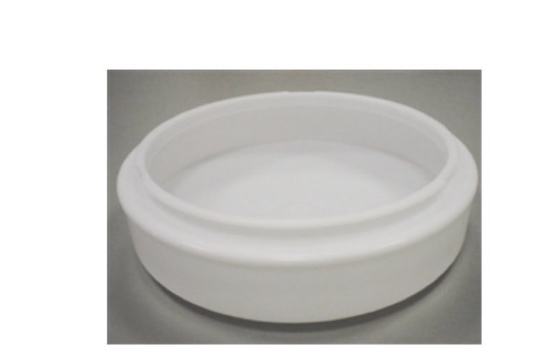 Smooth White Molded Acrylic Drum Cover\n G3279 6-1/2 IN WHT DRUM GLS( set of 4) 