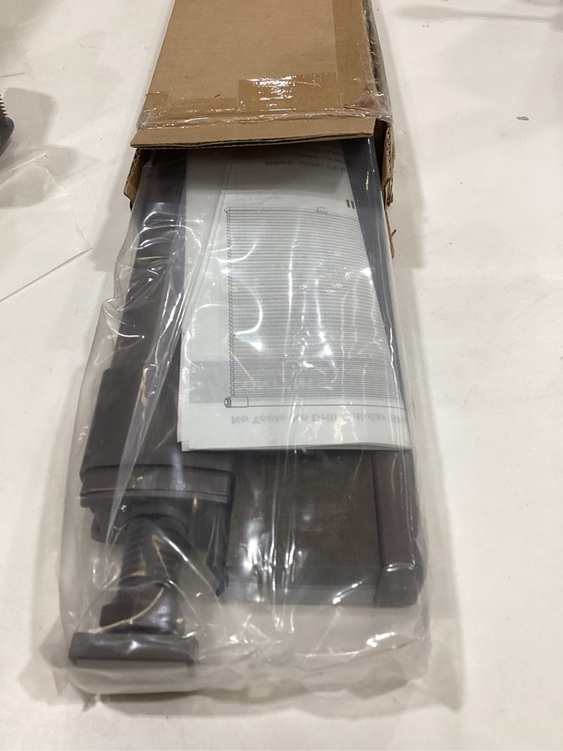 Condition photo showing Good Condition for lazblinds no tools no drill cordless cellular shades, blackout light blocking honeycomb shades for home, thermal insulation blinds for windows, 26" w x 64" h, dark coffee blackout-dark coffee 26" w x 64" h