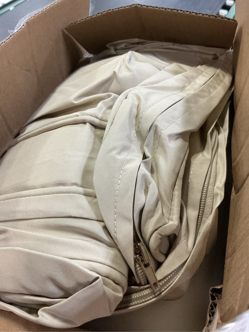 Condition photo showing Good Condition for summsun chaise lounge cushions outdoor - waterproof and fade resistant sun lounger replacement cushions - patio lounger pads with removable cover for pool, deck, lawn, 80 x 26 x 3 inch, cream 80" x 26" x 3“ | 1 pack cream