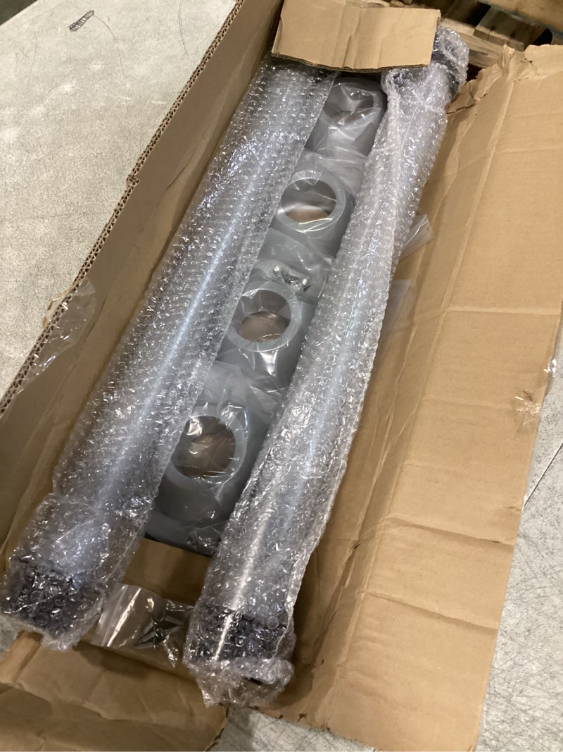 Condition photo showing New/Like New for 27" rv table leg and rv table base mount,camper tables legs, aluminum surface mount pedestal bases flange with dinette tables legs pipe for camper trailer motorhome, includes mounting screws 27 inch - 2 set