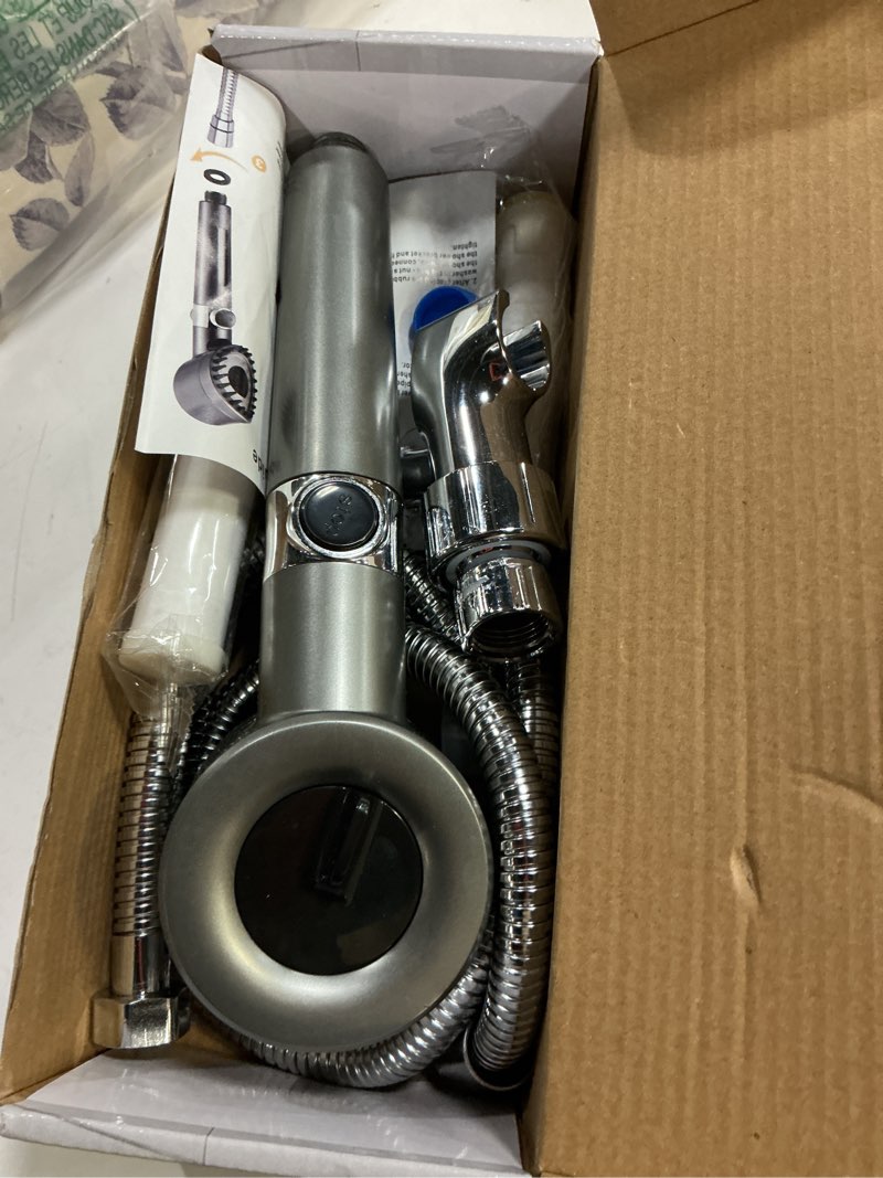 Condition photo showing As Is for Drivse Showerhead, Drivse Filtered Shower Head With Handheld, High Pressure Handheld Hydrojet Nozzle Kit with Water Filter, Fits for Men, Women, Children and Pets. (Showerhead)