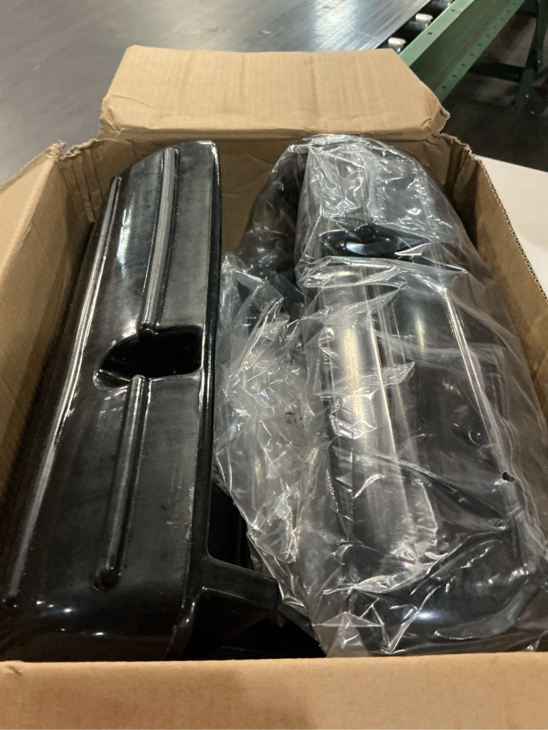 Condition photo showing Good Condition for dock bumpers dock corner bumper fender marine boat dock bumpers for edge corner,inflatable dock protection,soft uv-resistant marine-grade vinyl,stainless steel mounting hardware included,8"x16" 2pack - black