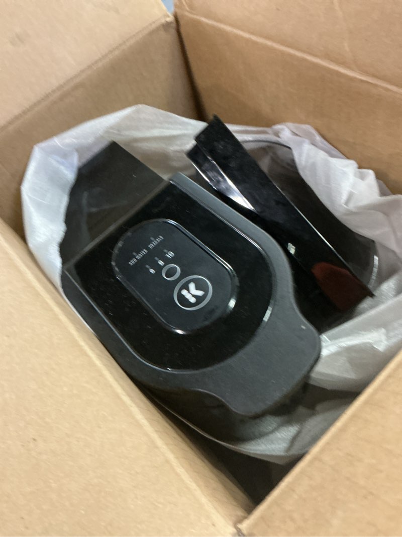 Condition photo showing As Is for keurig k-express essentials black single-serve k-cup pod coffee maker