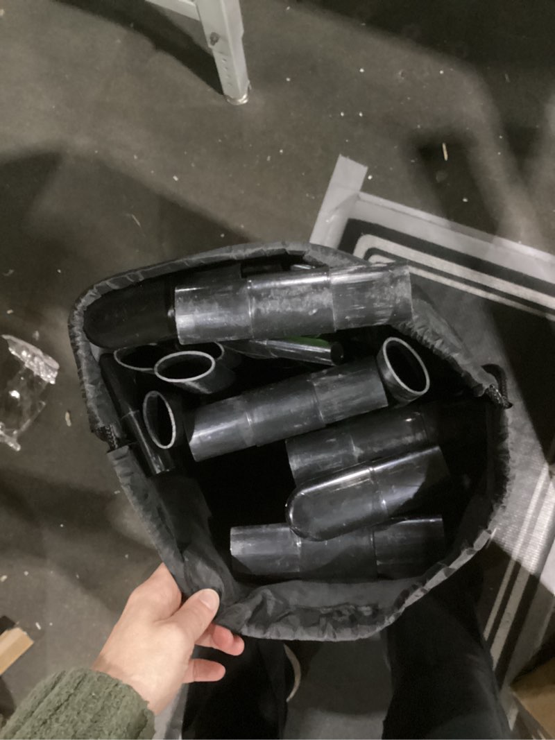 Condition photo showing As Is for missing parts used no bolo balls gosports ladder toss indoor & outdoor game set with 6 soft rubber bolo balls and travel carrying case - choose pro or classic pro ladder toss