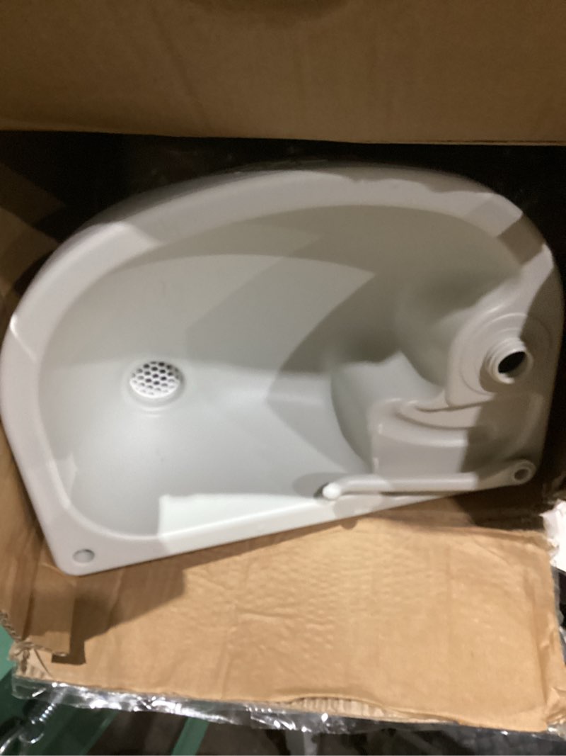 Condition photo showing Good Condition for SereneLife Portable Camping Sink with 19L (5+ Gallon) Water Tank, Hands-Free Foot Pump, Soap Dispenser & Towel Holder, Compact Design with Carry Handle – Perfect for Camping, Worksites, Outdoors