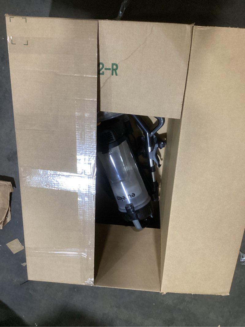 Condition photo showing Good Condition for EUREKA PowerSpeed Lightweight Powerful Upright Vacuum Cleaner for Carpet and Hard Floor, Pet Turbo, Black,Yellow Yellow NEU181D with Pet Tool