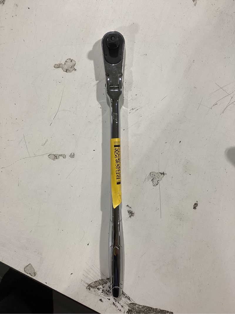 Condition photo showing As Is for Kobalt 90 -Tooth 3/8-in Drive Full polish Handle Flexible Head Ratchet