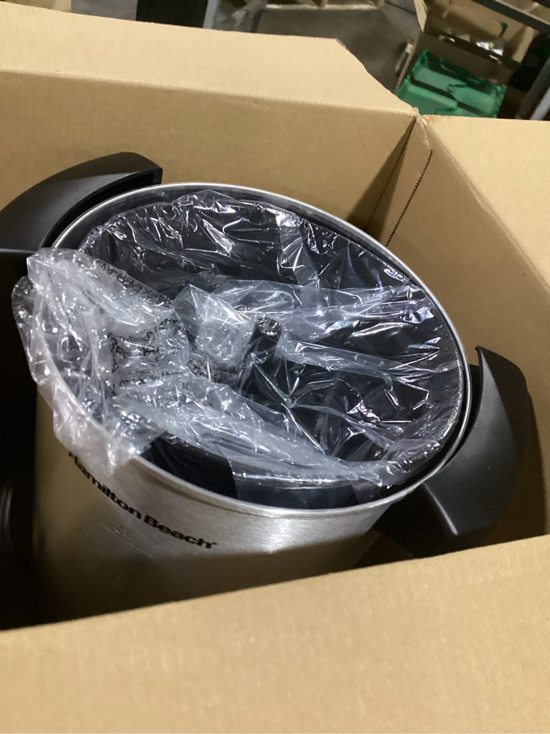 Condition photo showing Good Condition for hamilton beach - coffee urn - silver