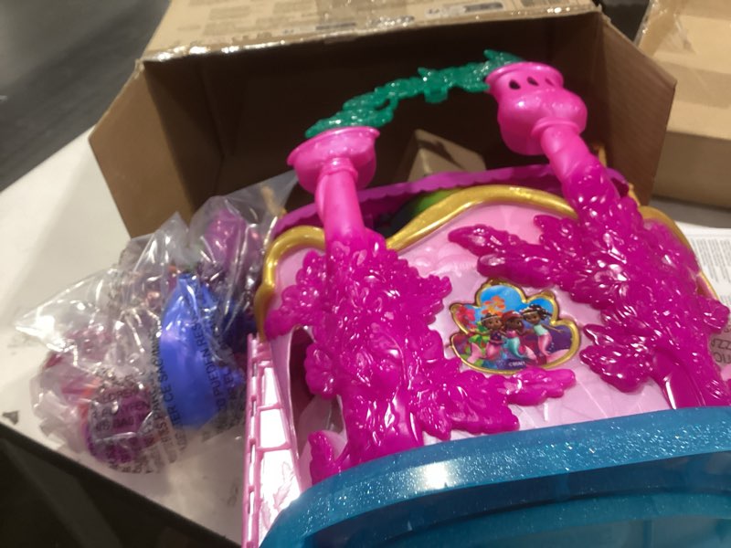 Condition photo showing Good Condition for Disney Junior Ariel Deluxe Atlantica Palace Playset and 4-inch Figures, Lights and Sounds, 22-pieces, Bonus Pieces, Kids Toys for Ages 3 Up by Just Play