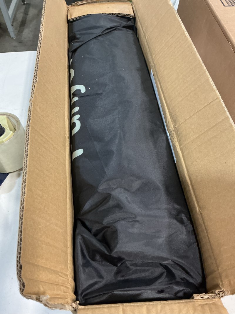 Condition photo showing New/Like New for funyoo pop up blackout tent for babbies and toddlers, one click setup baby travel crib tent, blackout cover for pack n play and baby crib