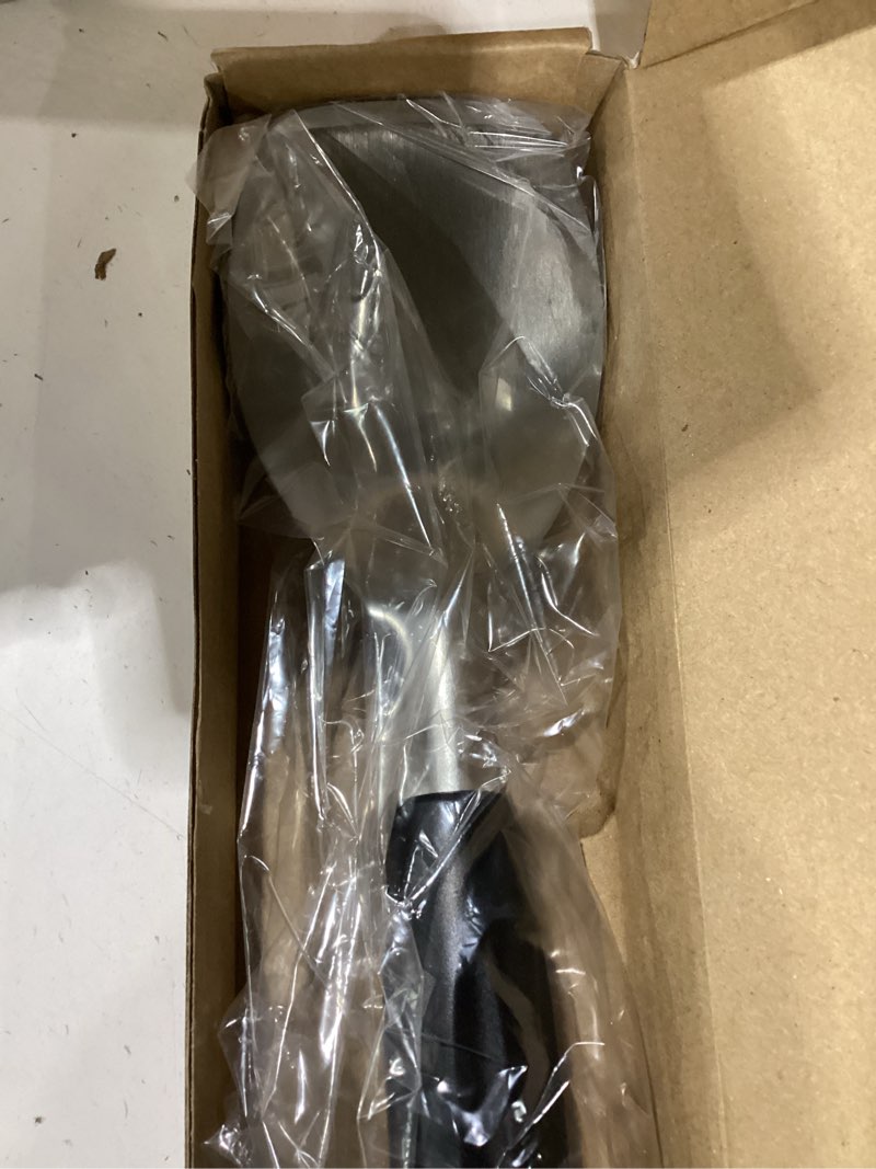 Condition photo showing Good Condition for heavy duty ice cream spade scoop with non-slip handle - stainless steel ice cream spoon paddle perfect for scooping and serving hard frozen treats 1