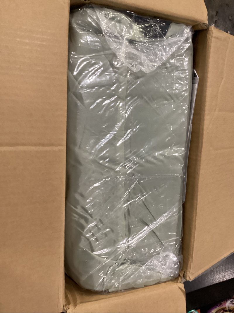 Condition photo showing New/Like New for idoo king size air mattress with built in pump, 18" raised comfort blow up mattress king, upgraded inflatable mattress for guest home, temporary air bed with storage bag, colchon inflable, 750lbs max grey king