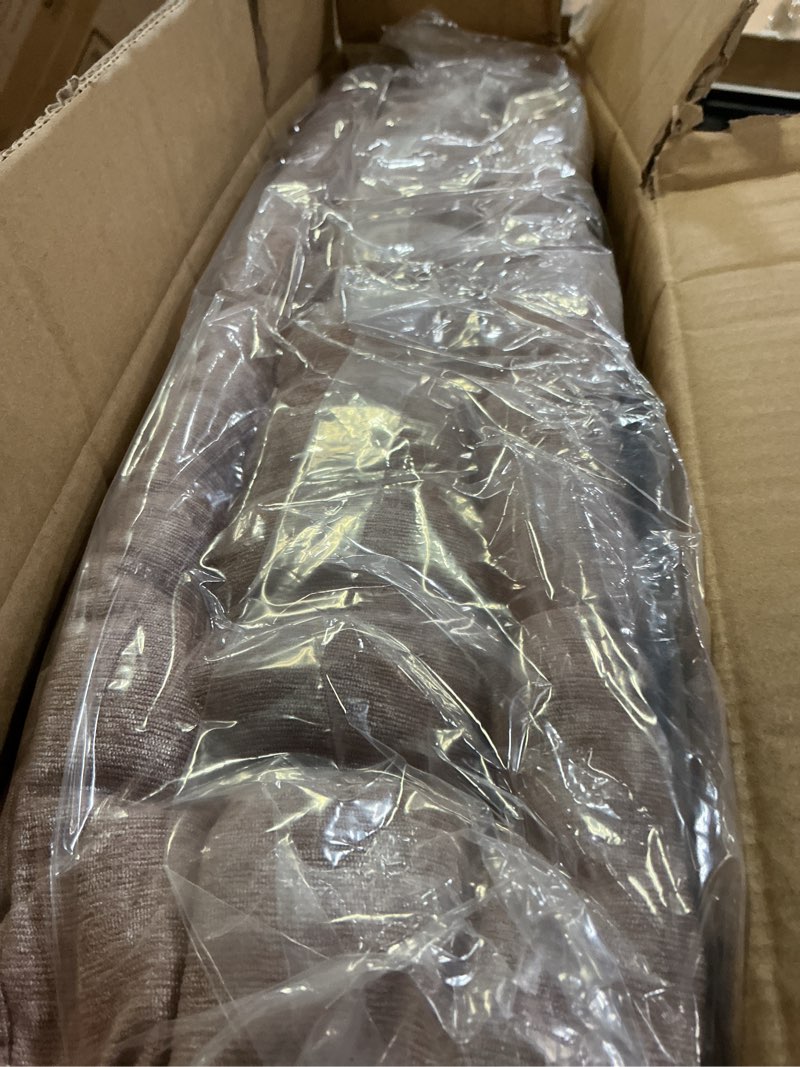Condition photo showing New/Like New for Intelligent Design Azza Floor Pillow, Large Cushions Sitting for Adults, Floor Pillow for Meditation or Yoga, Lustrous Chenille Tufted with Scalloped Edges for Bench/Chair Cushion, 20"x20"x5" Blush